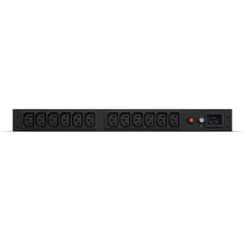 CyberPower PDU20BHVIEC12R Basic Power Distribution Unit, 1U Vertical/Horizontal Rackmount, 1x IEC C20 Input, 12 Outlets, Overload Protection - HONORABLE VETERANS SOLUTIONS