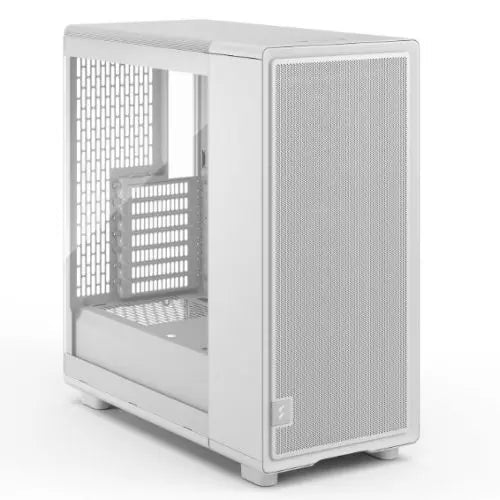 Fractal Design Epoch (White TG Clear) Case w/ Clear Window, ATX, 3x Momentum 12 Fans, Mesh Top & Front, USB-C 20Gbps - HONORABLE VETERANS SOLUTIONS