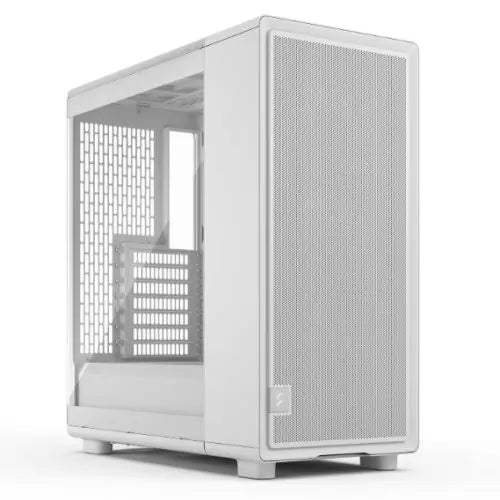 Fractal Design Epoch (White TG Clear) Case w/ Clear Window, ATX, 3x Momentum 12 Fans, Mesh Top & Front, USB-C 20Gbps - HONORABLE VETERANS SOLUTIONS