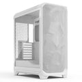 Fractal Design Meshify 3 (White TG Clear) Gaming Case w/ Clear Window, E-ATX, Mesh Front, 3x Momentum 14 Fans, USB-C 20Gbps - HONORABLE VETERANS SOLUTIONS