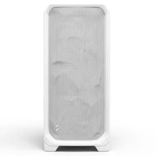 Fractal Design Meshify 3 (White TG Clear) Gaming Case w/ Clear Window, E-ATX, Mesh Front, 3x Momentum 14 Fans, USB-C 20Gbps - HONORABLE VETERANS SOLUTIONS