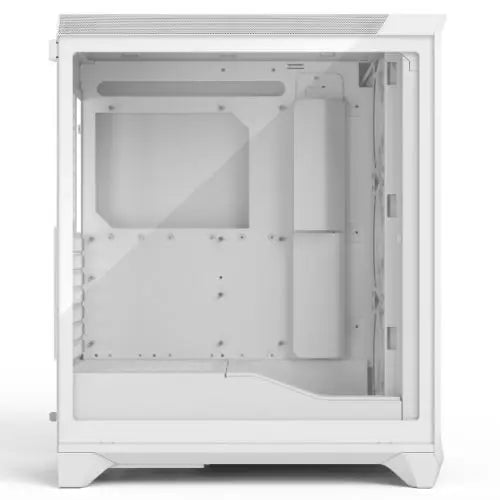 Fractal Design Meshify 3 (White TG Clear) Gaming Case w/ Clear Window, E-ATX, Mesh Front, 3x Momentum 14 Fans, USB-C 20Gbps - HONORABLE VETERANS SOLUTIONS