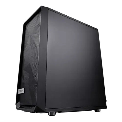 Fractal Design Meshify C (Dark TG) Gaming Case w/ Dark Tint Glass Window, ATX, Angular Mesh Front, High-airflow, 2 x 120mm Fans - HONORABLE VETERANS SOLUTIONS