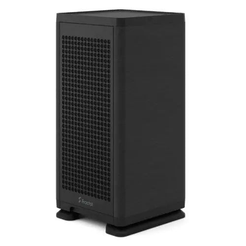 Fractal Design Mood (Black) SFF Case, Mini ITX, Requires SFX/SFX-L PSU, 1 Fan, PCIe 4.0 Riser Card, USB-C, 325mm GPU & 280mm Radiator Support - HONORABLE VETERANS SOLUTIONS
