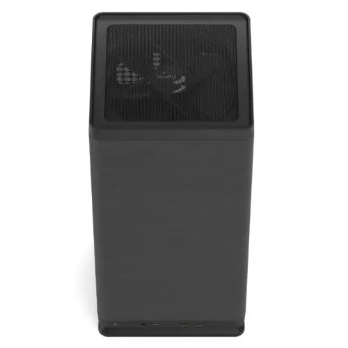 Fractal Design Mood (Black) SFF Case, Mini ITX, Requires SFX/SFX-L PSU, 1 Fan, PCIe 4.0 Riser Card, USB-C, 325mm GPU & 280mm Radiator Support - HONORABLE VETERANS SOLUTIONS