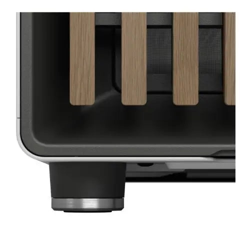 Fractal Design North Chalk White (TG Clear) Case w/ Clear Glass Window, ATX, 2 Fans, USB-C, Oak Front - HONORABLE VETERANS SOLUTIONS