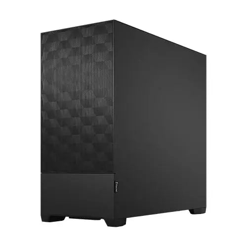 Fractal Design Pop Air (Black TG) Gaming Case w/ Clear Glass Window, ATX, Hexagonal Mesh Front, 3 Fans - HONORABLE VETERANS SOLUTIONS