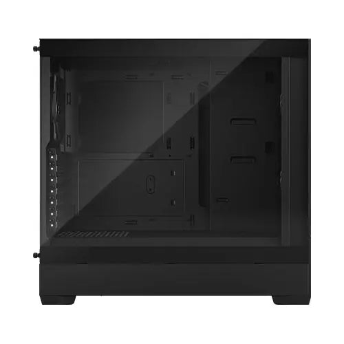 Fractal Design Pop Air (Black TG) Gaming Case w/ Clear Glass Window, ATX, Hexagonal Mesh Front, 3 Fans - HONORABLE VETERANS SOLUTIONS