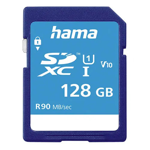 Hama 128GB SDXC Card, UHS-I Class 10, 90MB/s - HONORABLE VETERANS SOLUTIONS