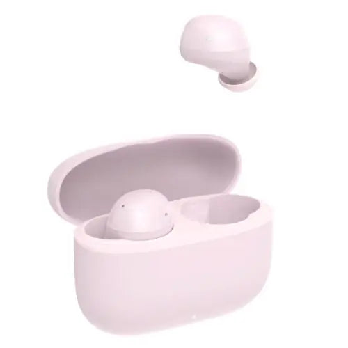 Hama (Freedom Buddy II) Bluetooth Earbuds True Wireless with Mic, Bass Boost, Touch/Voice Control, 20 Hour Battery, Charging/Carry Case, Pink - HONORABLE VETERANS SOLUTIONS