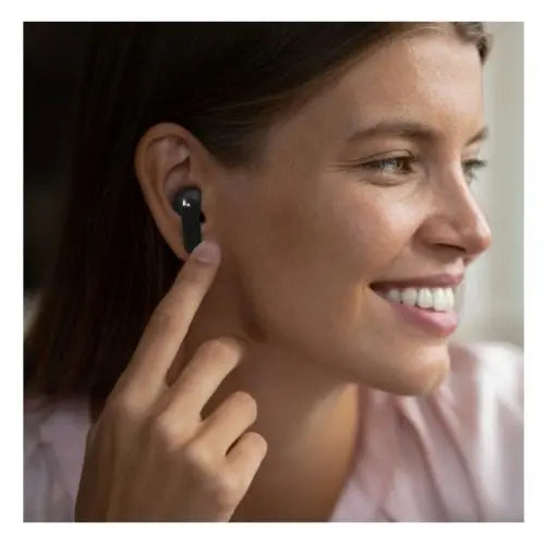 Hama (Freedom Light II) Bluetooth True Wireless Earbuds with Microphone, Touch/Voice Control, 20 Hour Battery, Charging/Carry Case, Black - HONORABLE VETERANS SOLUTIONS