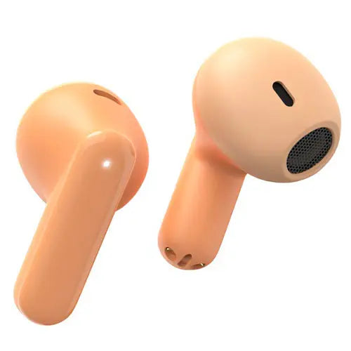 Hama (Freedom Light II) Bluetooth True Wireless Earbuds with Microphone, Touch/Voice Control, 20 Hour Battery, Charging/Carry Case, Orange - HONORABLE VETERANS SOLUTIONS