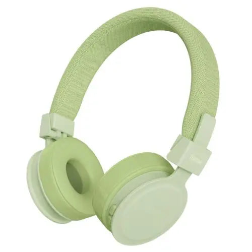 Hama (Freedom Lit III) Bluetooth Headset w/ Mic, 3.5mm Jack/USB-C, Foldable, Up to 15hrs Battery, Green - HONORABLE VETERANS SOLUTIONS