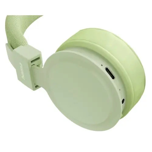 Hama (Freedom Lit III) Bluetooth Headset w/ Mic, 3.5mm Jack/USB-C, Foldable, Up to 15hrs Battery, Green - HONORABLE VETERANS SOLUTIONS
