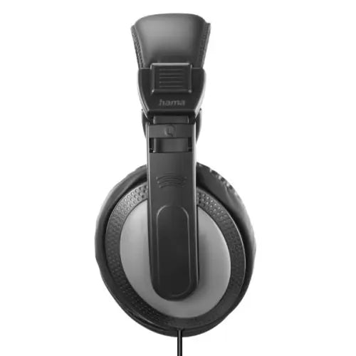 Hama (ShellTV II) Headphones, 3.5mm Jack (6.35mm Adapter), 40mm Drivers, 6m Cable, Padded Headband, Black/Dark Grey - HONORABLE VETERANS SOLUTIONS