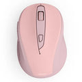 Hama WM-400 Compact Wireless Optical Mouse, 6 Buttons, 800-1600 DPI, Pink - HONORABLE VETERANS SOLUTIONS