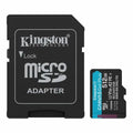 Kingston 512GB Canvas Go! Plus Gen4 MicroSDXC Card with SD Adapter, UHS-I Class 10, U3, A2 App Performance, 200MB/s - HONORABLE VETERANS SOLUTIONS