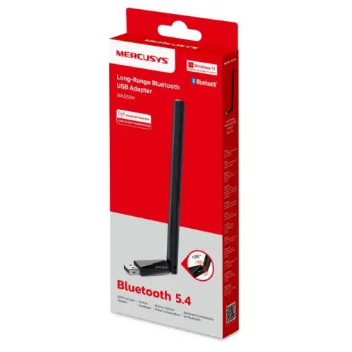Mercusys (MA550H) Long Range Bluetooth 5.4 USB Adapter, EDR, Multi-Directional Antenna - HONORABLE VETERANS SOLUTIONS