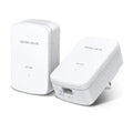Mercusys (MP500 KIT) AV1000 GB Powerline Adapter Kit, AV2, 1-Port - HONORABLE VETERANS SOLUTIONS