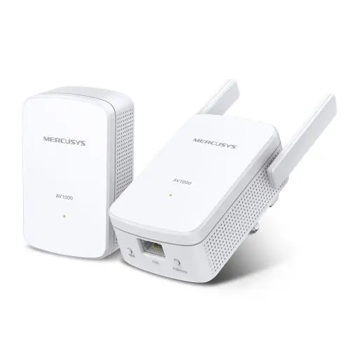 Mercusys (MP510 KIT) 300Mbps Wireless N Powerline Adapter Kit, AV2 1000, 1-Port - HONORABLE VETERANS SOLUTIONS