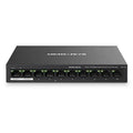 Mercusys (MS110P) 10-Port 10/100Mbps Desktop Switch with 8-Port PoE+, Metal Case - HONORABLE VETERANS SOLUTIONS
