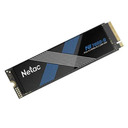 Netac 1TB NV7000-Q M.2 NVMe Gen4 SSD, M.2 2280, PCIe4, 3D NAND, R/W 7100/6200 MB/s, Heatspreader - HONORABLE VETERANS SOLUTIONS