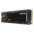 Samsung 4TB 990 PRO M.2 NVMe SSD, M.2 2280, PCIe 4.0, V-NAND, R/W 7450/6900 MB/s, 1600K/1550K IOPS - HONORABLE VETERANS SOLUTIONS