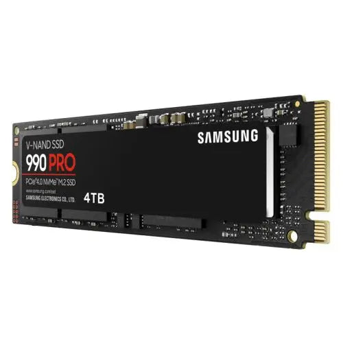 Samsung 4TB 990 PRO M.2 NVMe SSD, M.2 2280, PCIe 4.0, V-NAND, R/W 7450/6900 MB/s, 1600K/1550K IOPS - HONORABLE VETERANS SOLUTIONS