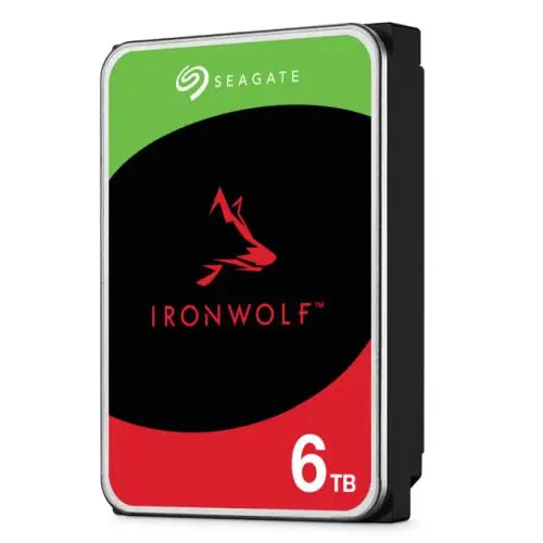Seagate 3.5", 6TB, SATA3, IronWolf NAS Hard Drive, 5400RPM, 256MB Cache, 8 Drive Bays Supported, OEM - HONORABLE VETERANS SOLUTIONS