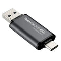 Team 128GB X1 USB-A & USB-C 3.2 Gen1 Memory Pen, 100MB/s, Aluminium Alloy - HONORABLE VETERANS SOLUTIONS