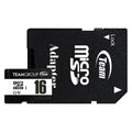 Team 16GB MicroSDHC UHS-I U1 C10 Card with SD Adapter, Class 10 UHS-I, Up to 80MB/s - HONORABLE VETERANS SOLUTIONS