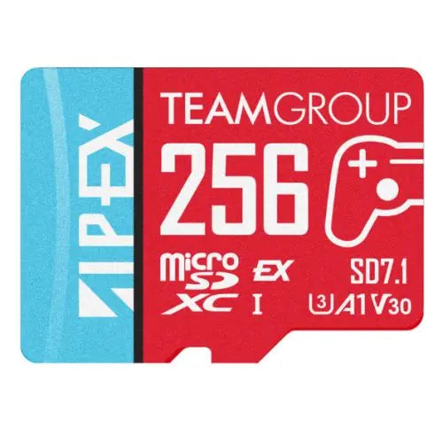 Team 256GB Apex SD7.1 MicroSDXC Express Card, Nintendo Switch 2 Ready, 800MB/s - HONORABLE VETERANS SOLUTIONS