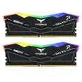 Team T-Force Delta RGB 32GB Kit (2 x 16GB), DDR5, 6000MHz (PC5-48000), CL30, ECC, AMD EXPO & XMP 3.0, PMIC, DIMM Memory, Black - HONORABLE VETERANS SOLUTIONS