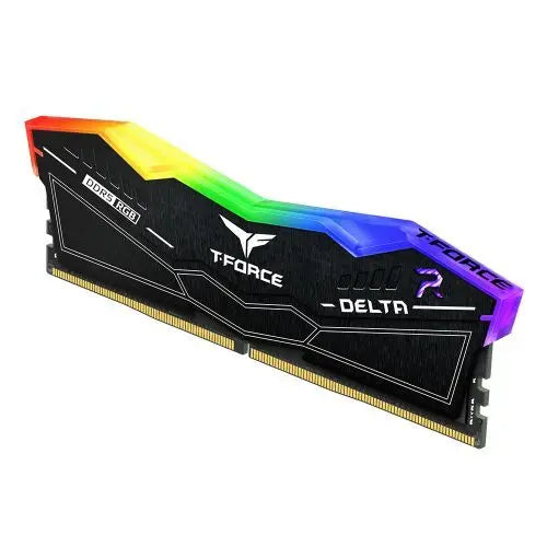 Team T-Force Delta RGB 32GB Kit (2 x 16GB), DDR5, 6000MHz (PC5-48000), CL30, ECC, AMD EXPO & XMP 3.0, PMIC, DIMM Memory, Black - HONORABLE VETERANS SOLUTIONS