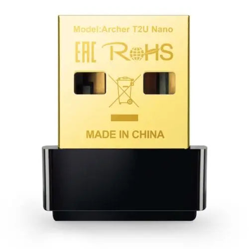 TP-LINK (Archer T2U Nano) AC600 (433+150) Wireless Dual Band USB Adapter, Advanced Security - HONORABLE VETERANS SOLUTIONS