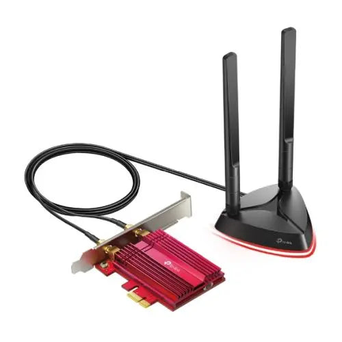 TP-LINK (Archer TX3000E) AX3000 (574+2402) Wireless Dual Band PCI Express Wi-Fi 6 Adapter, Bluetooth 5.0, WPA3, Magnetized Base - HONORABLE VETERANS SOLUTIONS