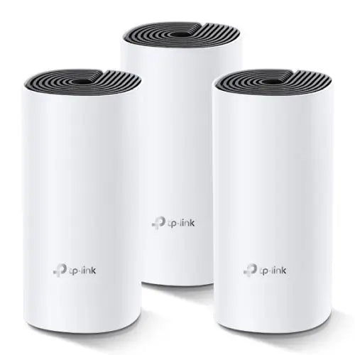 TP-LINK (DECO M4) Whole-Home Mesh Wi-Fi System, 3 Pack, Dual Band AC1200, MU-MIMO, 2 x LAN on each Unit - HONORABLE VETERANS SOLUTIONS