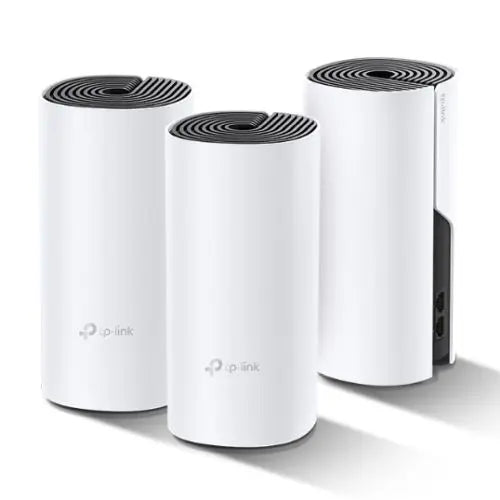 TP-LINK (DECO P9) Whole-Home Hybrid Mesh Wi-Fi System with Powerline, 3 Pack, Dual Band AC1200 + HomePlug AV1000 - HONORABLE VETERANS SOLUTIONS