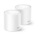 TP-LINK (DECO X50) AX3000 Dual Band Wireless Whole Home Mesh Wi-Fi 6 System, 2 Pack, 3x LAN, OFDMA & MU-MIMO, TP-Link HomeShield - HONORABLE VETERANS SOLUTIONS