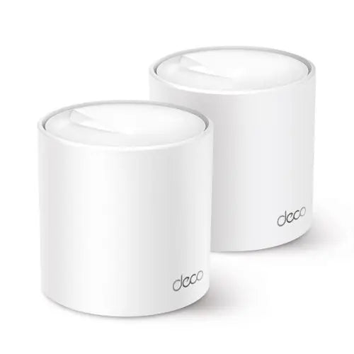 TP-LINK (DECO X50) AX3000 Dual Band Wireless Whole Home Mesh Wi-Fi 6 System, 2 Pack, 3x LAN, OFDMA & MU-MIMO, TP-Link HomeShield - HONORABLE VETERANS SOLUTIONS