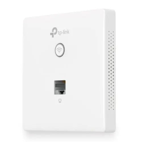 TP-LINK (EAP115-WALL) Omada 300Mbps Wireless N Wall Mount Access Point, PoE, 10/100, Free Software - HONORABLE VETERANS SOLUTIONS
