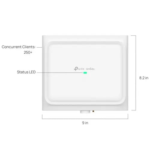 TP-LINK (EAP650 D120-OUTDOOR) Omada AX3000 Indoor/Outdoor Wi-Fi 6 Access Point, Directional Ultra-Range Coverage, PoE, Mesh Technology - HONORABLE VETERANS SOLUTIONS