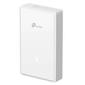 TP-LINK (EAP725-WALL) BE3600 Dual Band Wall Plate Wi-Fi 7 Access Point, PoE, 2.5GB Ports, 160MHz Bandwidth, Omada Mesh, Multi-RUs - HONORABLE VETERANS SOLUTIONS