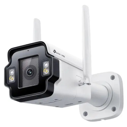 TP-LINK (InSight S345-4G) VIGI 4MP Outdoor Full-Colour 4G Bullet Network Camera w/ 4mm Lens, 4G Mobile Networking, 3x LAN, AI Detection/Classification, Two-Way Audio - HONORABLE VETERANS SOLUTIONS