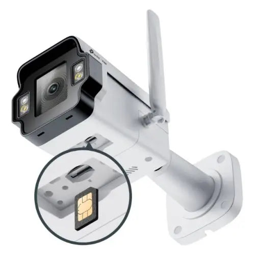 TP-LINK (InSight S345-4G) VIGI 4MP Outdoor Full-Colour 4G Bullet Network Camera w/ 4mm Lens, 4G Mobile Networking, 3x LAN, AI Detection/Classification, Two-Way Audio - HONORABLE VETERANS SOLUTIONS
