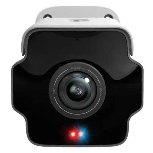 TP-LINK (InSight S385PI) VIGI 8MP Outdoor IR Panoramic Bullet Network Camera, IP67, PoE, 180° Panorama, AI Detection/Classification, Red-Blue Warning Lights - HONORABLE VETERANS SOLUTIONS