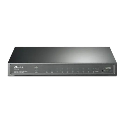 TP-LINK (SG2210P) JetStream 10-Port Gigabit Smart Switch with 8-Port PoE+, 2 SFP Ports, Desktop/Wall Mount - HONORABLE VETERANS SOLUTIONS