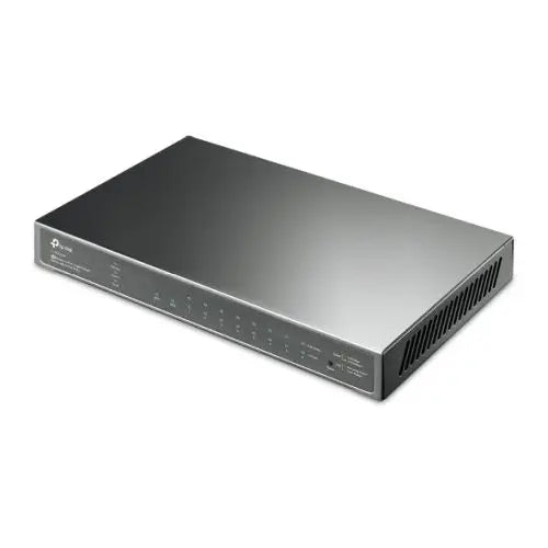 TP-LINK (SG2210P) JetStream 10-Port Gigabit Smart Switch with 8-Port PoE+, 2 SFP Ports, Desktop/Wall Mount - HONORABLE VETERANS SOLUTIONS