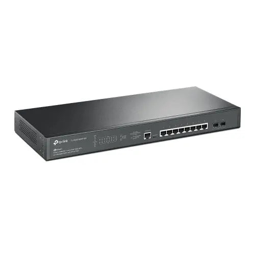 TP-LINK (SG3210XHP-M2) JetStream 8-Port 2.5GBASE-T and 2-Port 10GE SFP+ L2+ Managed Switch with 8-Port PoE+,Rackmountable - HONORABLE VETERANS SOLUTIONS