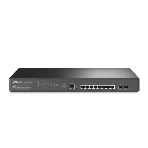 TP-LINK (SG3210XHP-M2) JetStream 8-Port 2.5GBASE-T and 2-Port 10GE SFP+ L2+ Managed Switch with 8-Port PoE+,Rackmountable - HONORABLE VETERANS SOLUTIONS